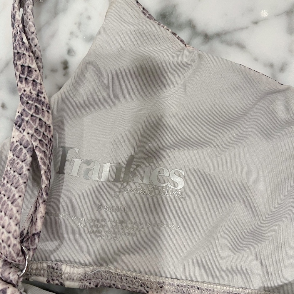 Frankies Bikinis Python Bikini Set - image 7
